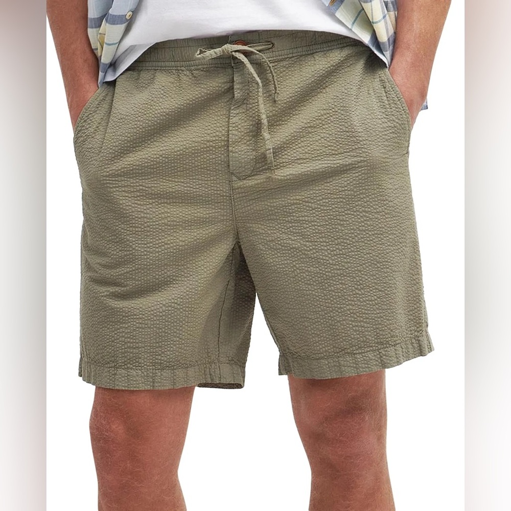 Old Navy Men’s Green Textured Jogger Shorts